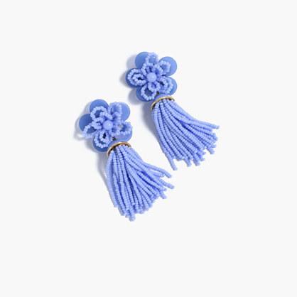 J.Crew Bold tassel earrings