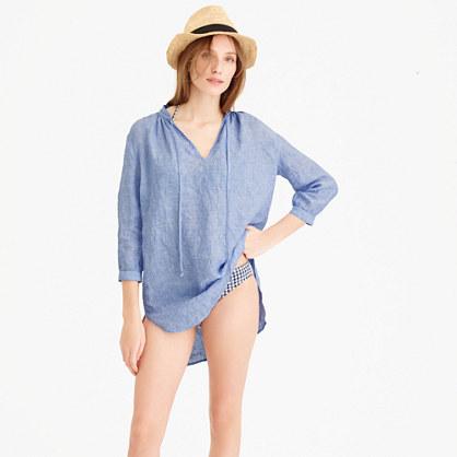 J.Crew Lightweight linen tunic