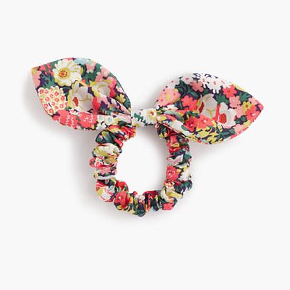 J.Crew Bow hair tie in Liberty&reg; Thorpe print