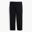 J.Crew Boys' black cotton twill Bowery pant in slim fit