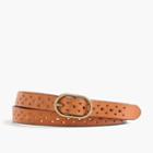 J.Crew Perforated leather belt