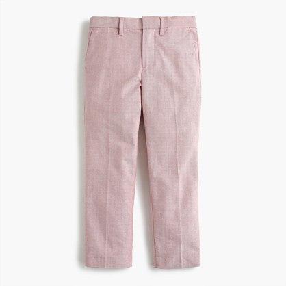 J.Crew Boys' Ludlow suit pant in stretch oxford cloth