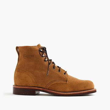 J.Crew Original Chippewa&reg; for J.Crew rough-out leather boots