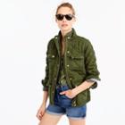 J.Crew Petite quilted downtown field jacket