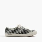 J.Crew SeaVees&reg; for J.Crew 06/67 Monterey sneakers in houndstooth