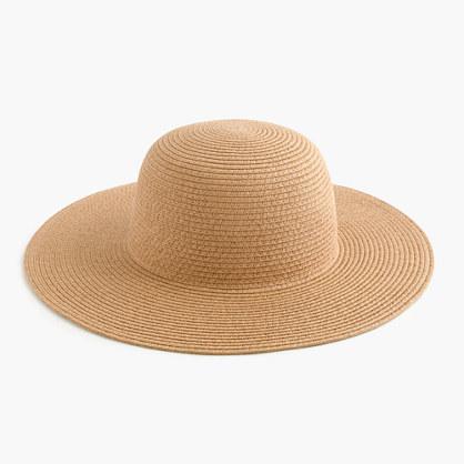 J.Crew Short-brimmed straw hat