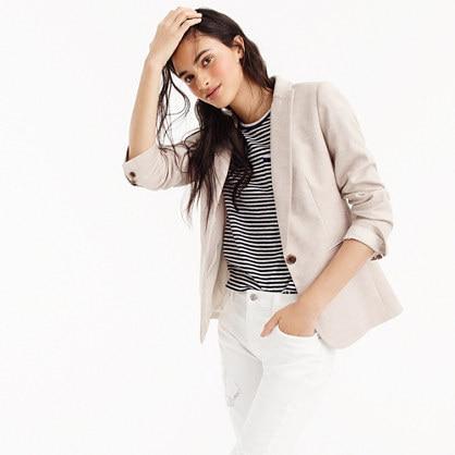 J.Crew Parke blazer in stretch linen