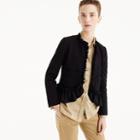 J.Crew The going-out blazer with ruffles
