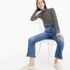 J.Crew Demi-boot crop jean in redwood wash