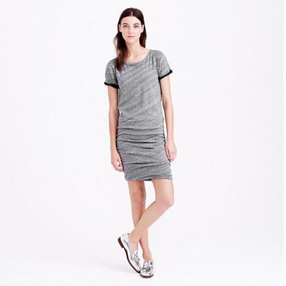 J.Crew Ruched knit dress