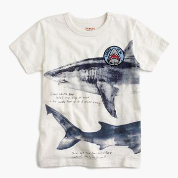 J.Crew Boys' license to be jaw-some shark T-shirt