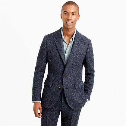 J.Crew Ludlow fielding suit jacket in Irish Donegal wool