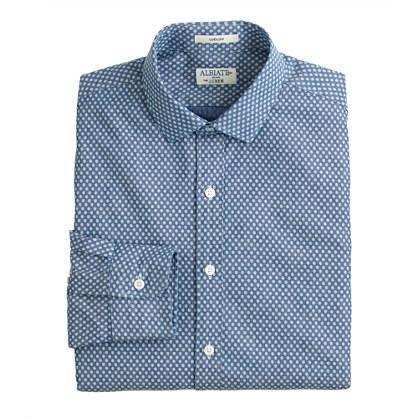 J.Crew Slim Albiate 1830 for J.Crew shirt in circle cross print