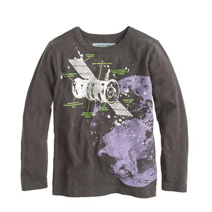 J.Crew Boys' glow-in-the-dark satellite T-shirt