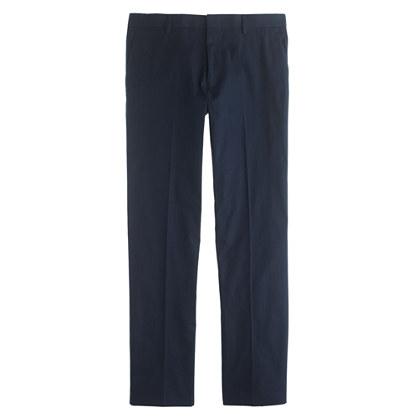 J.Crew Crosby suit pant in Italian cotton piqu&eacute;