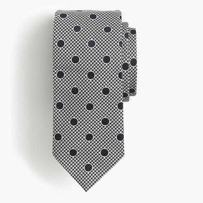 J.Crew Drake's&reg; silk tie in dotted houndstooth