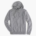 J.Crew Everyday cashmere hoodie in grey