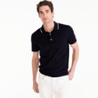 J.Crew Pima cotton short-sleeve tipped sweater polo
