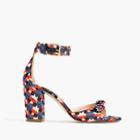 J.Crew Knotted high-heel sandals