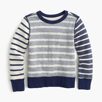 J.Crew Boys' mash-up sweatshirt