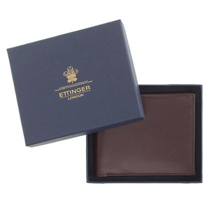 J.Crew Ettinger&reg; bridle billfold wallet