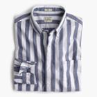 J.Crew Secret Wash shirt in striped heather poplin
