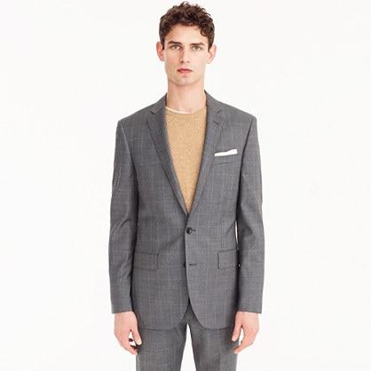 J.Crew Ludlow suit jacket in steel grey American wool