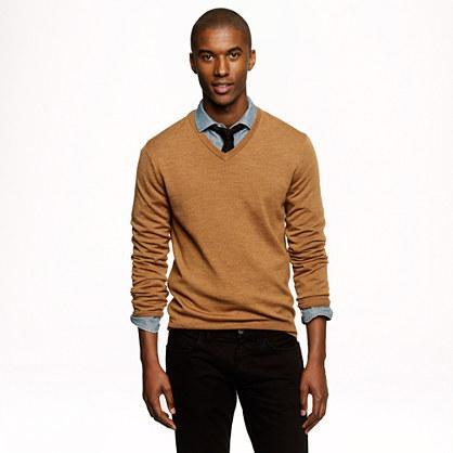 J.Crew Merino wool V-neck sweater