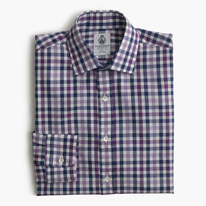 J.Crew Cordings™ for J.Crew shirt in aubergine check