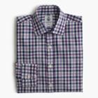 J.Crew Cordings&trade; for J.Crew shirt in aubergine check