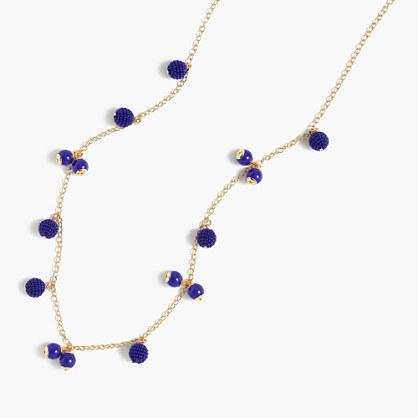 J.Crew Beaded ball necklace