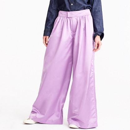 J.Crew Collection pleated ultrawide-leg pant