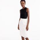 J.Crew Collection pencil skirt in Austrian lace