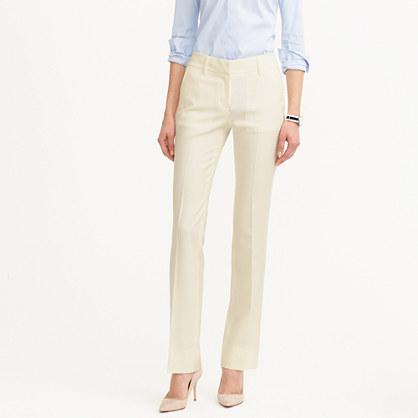 J.Crew Petite Campbell trouser in Super 120s wool