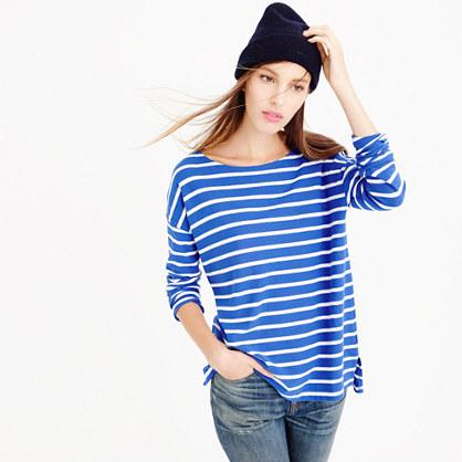 J.Crew Deck-striped T-shirt