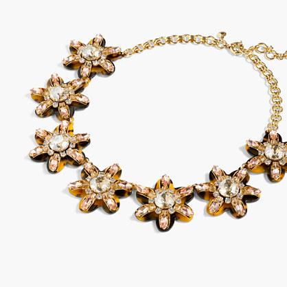 J.Crew Petal burst necklace