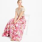 J.Crew Collection crinoline skirt in romantic floral