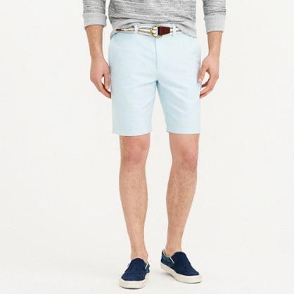 J.Crew 9 short in oxford cloth in dusty aqua