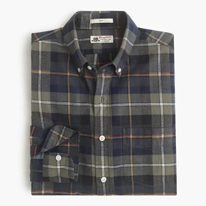 J.Crew Slim Thomas Mason&reg; for J.Crew flannel shirt in doyle plaid