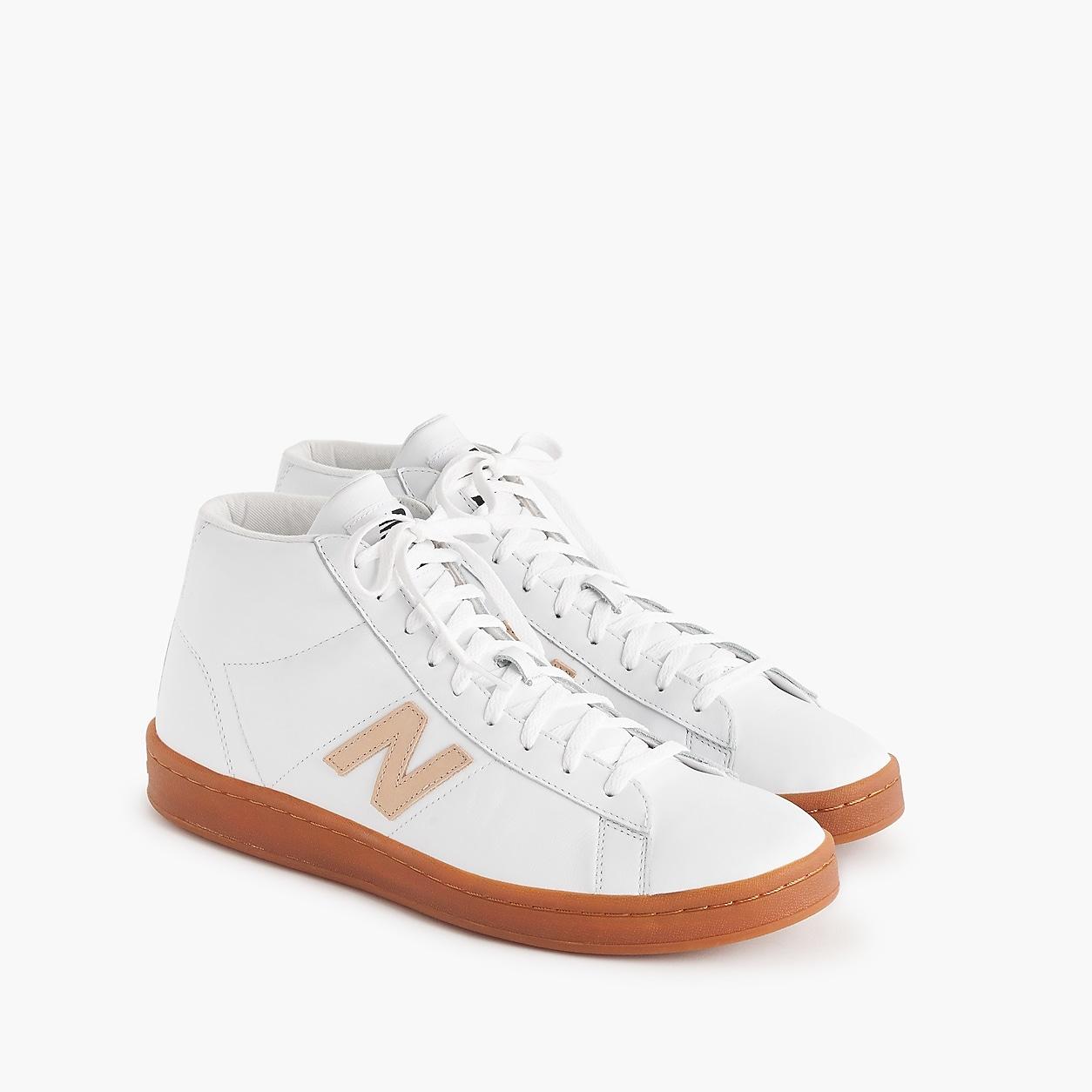 J.Crew 891 leather high-top sneakers 