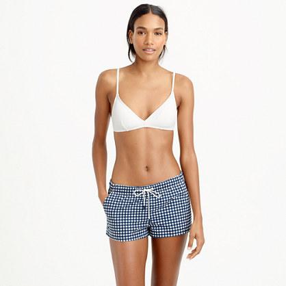 J.Crew Board short in gingham
