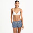 J.Crew Board short in gingham