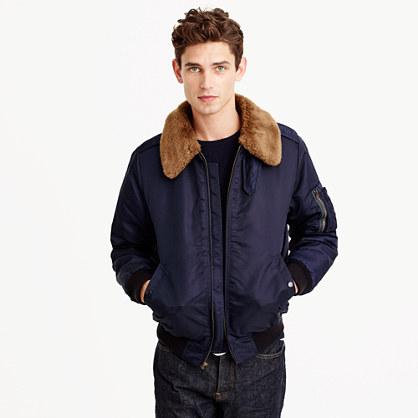 J.Crew Nylon-twill bomber jacket