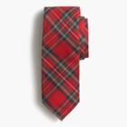 J.Crew Silk tie in tartan