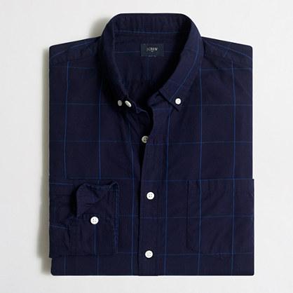 J.Crew Factory patterned washed shirt