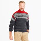 J.Crew Lambswool Nordic turtleneck sweater