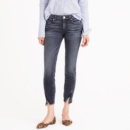 J.Crew AMO&reg; twist zip jean in smoke wash