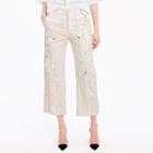 J.Crew Limited-edition cropped pant in paint splatter