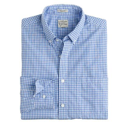 J.Crew Secret Wash shirt in spring gingham