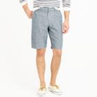 J.Crew 10.5 club short in Japanese chambray